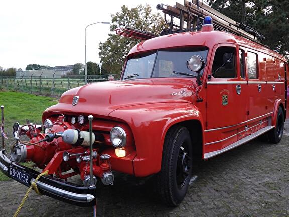Brandweer auto bij Siep&Co